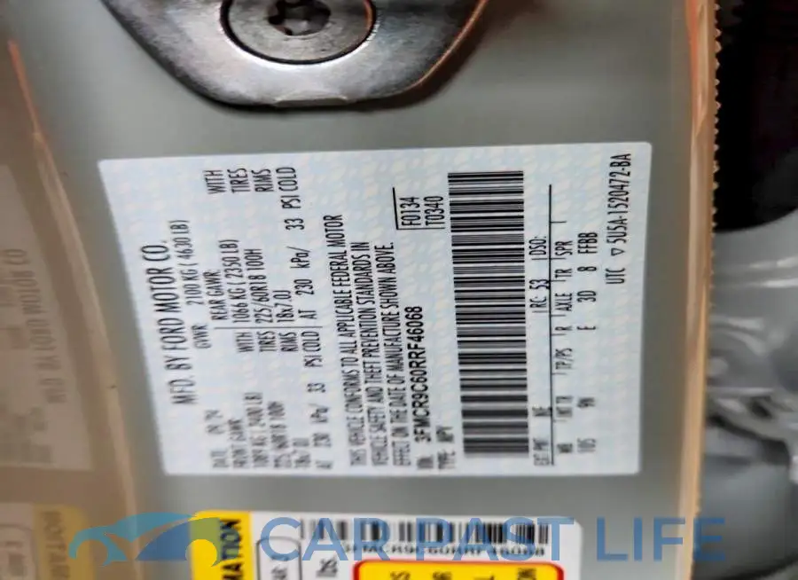 3FMCR9C60RRF46068# 13