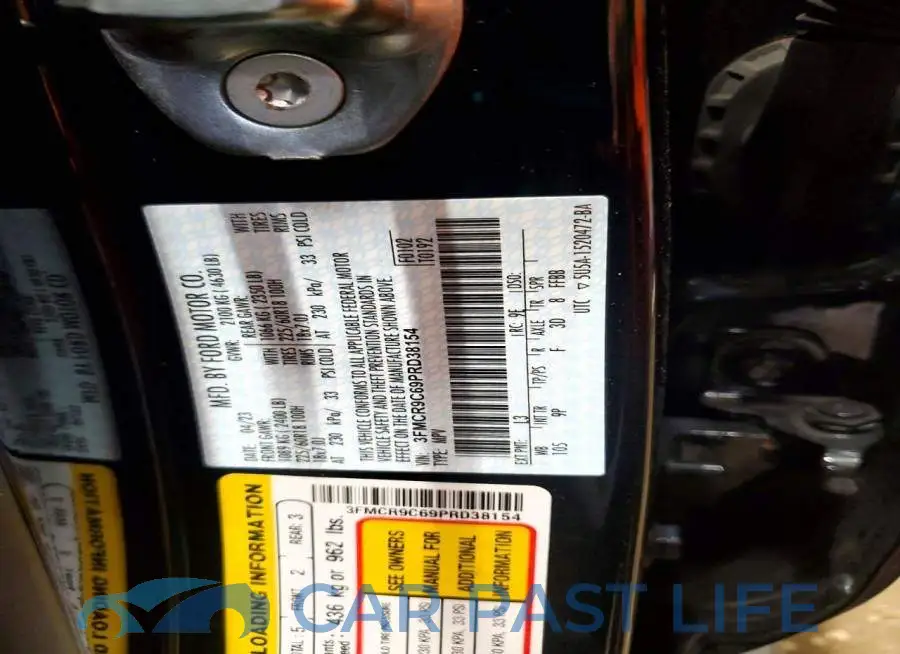 3FMCR9C69PRD38154# 13