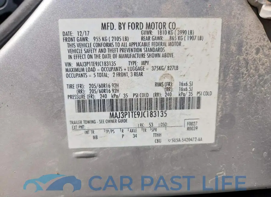 MAJ3P1TE9JC183135# 13