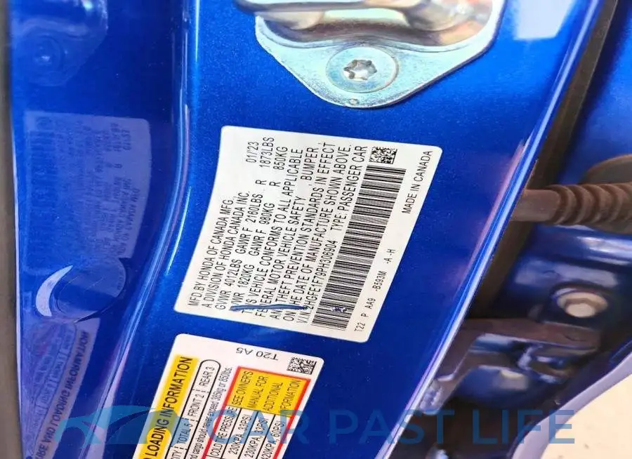2HGFE1F79PH306904# 12