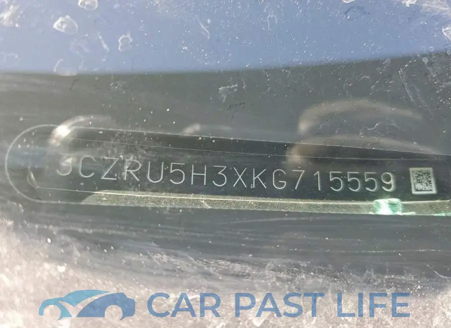 3CZRU5H3XKG715559# 12