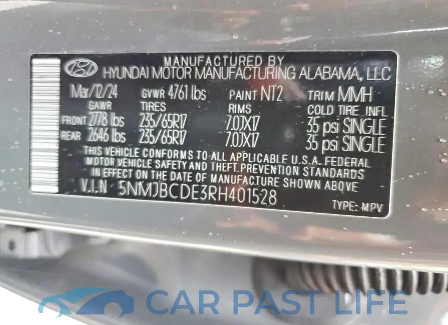 5NMJBCDE3RH401528# 13
