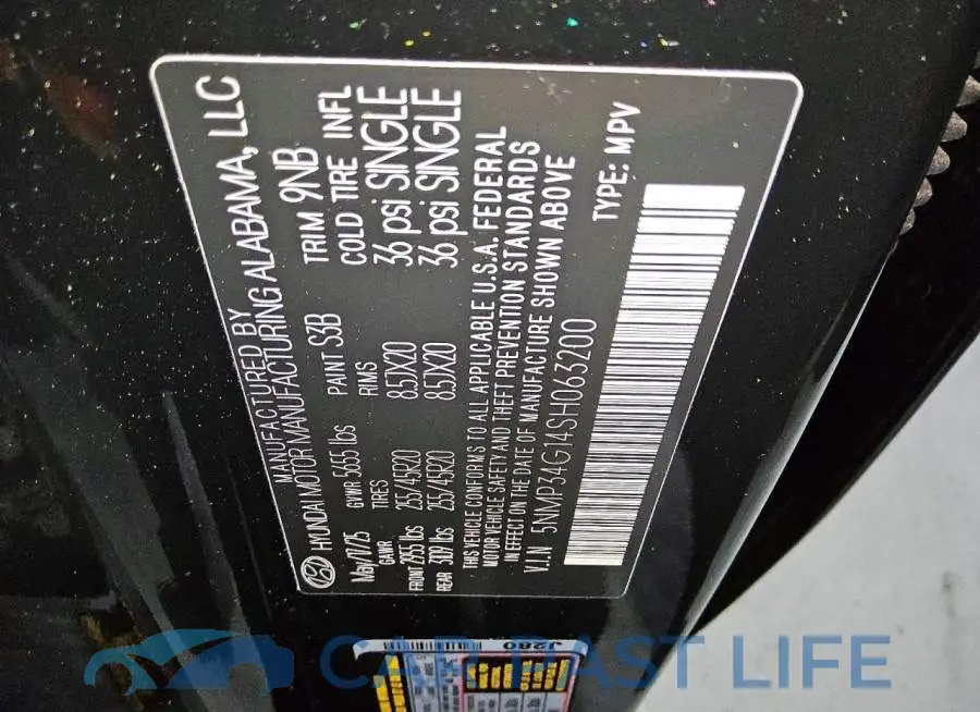 5NMP34G14SH063200# 13