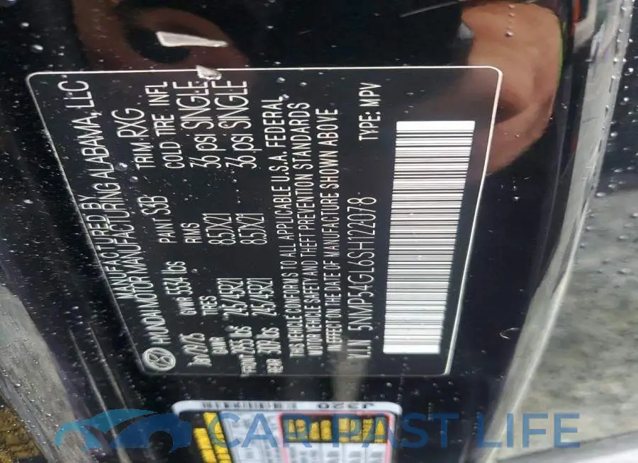 5NMP54GL6SH122078# 13