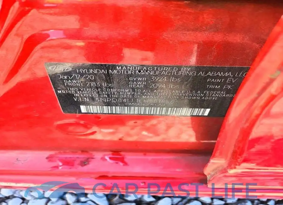 5NPD84LF1LH581856# 13