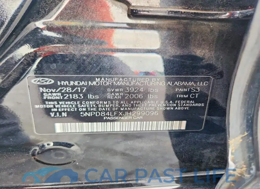 5NPD84LFXJH299096# 13