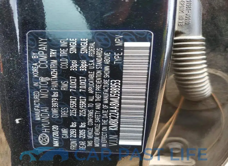 KM8K22AA8MU598953# 13