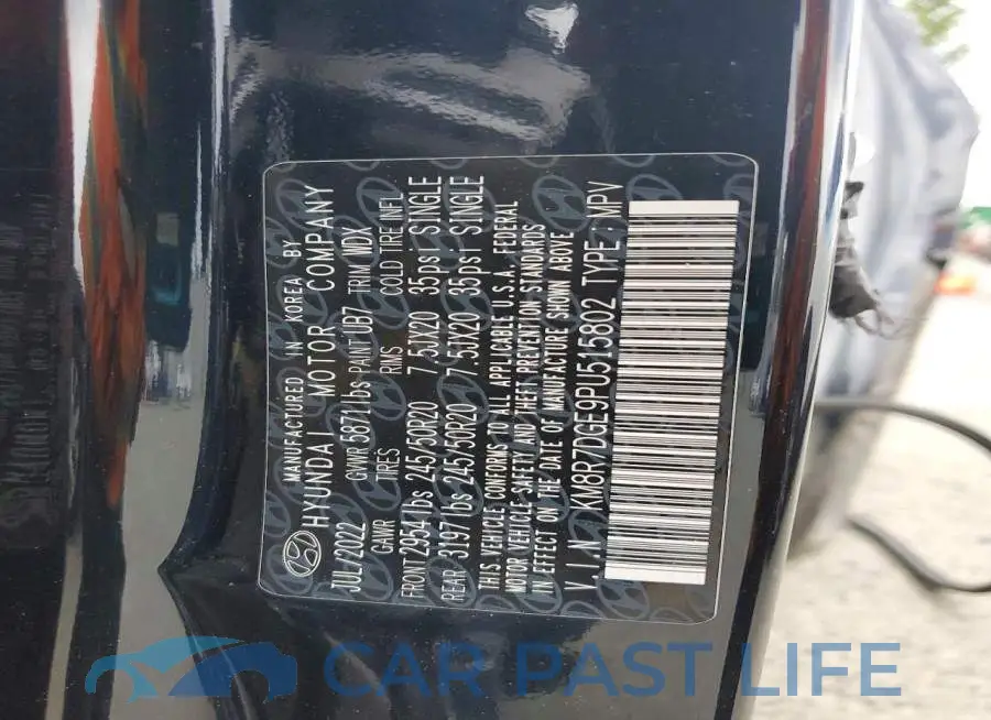 KM8R7DGE9PU515802# 14