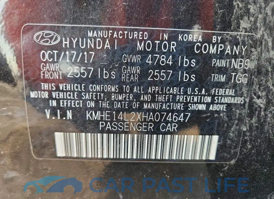 KMHE14L2XHA074647# 12