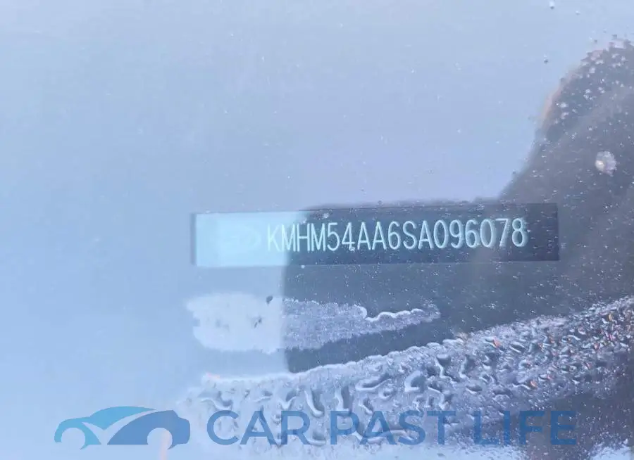 KMHM54AA6SA096078# 12