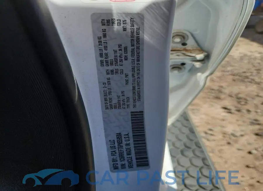 1C6RREFT6PN559584# 13