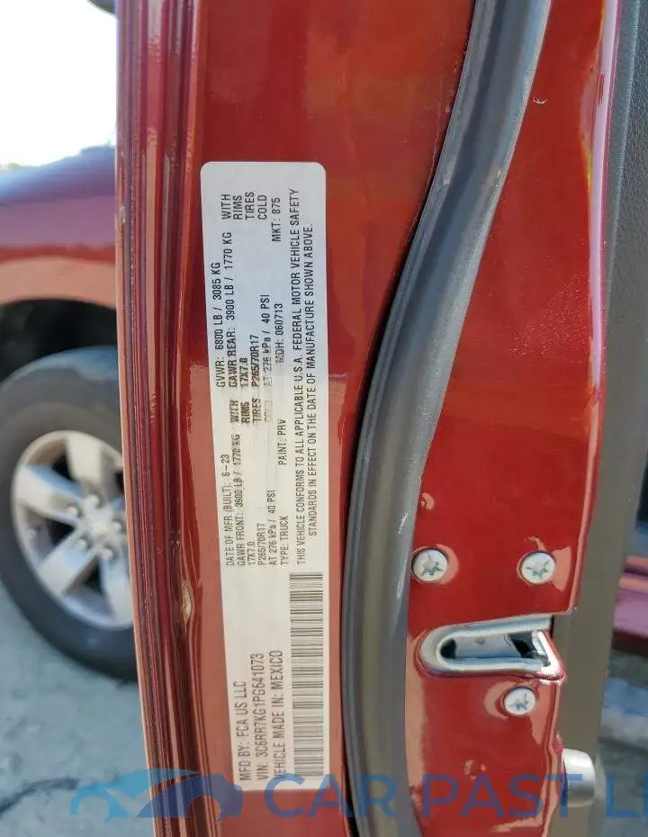 3C6RR7KG1PG641073# 12
