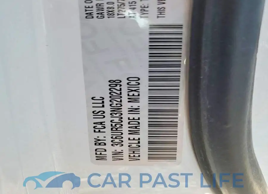 3C6UR5CJ3NG202298# 12