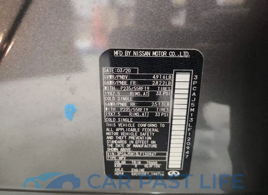 3PCAJ5M13LF120947# 13