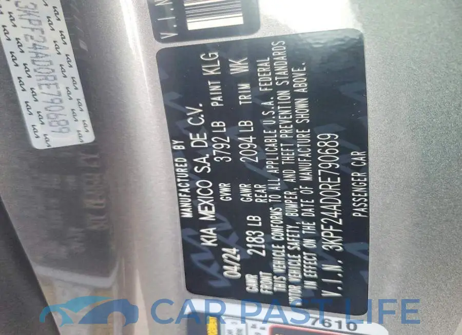 3KPF24AD0RE790689# 12