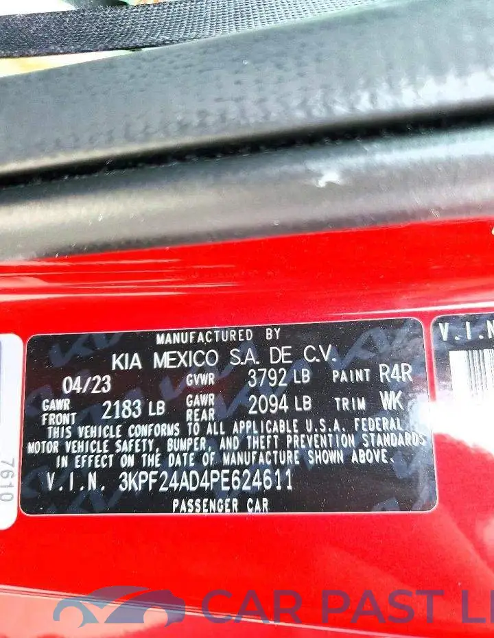 3KPF24AD4PE624611# 12