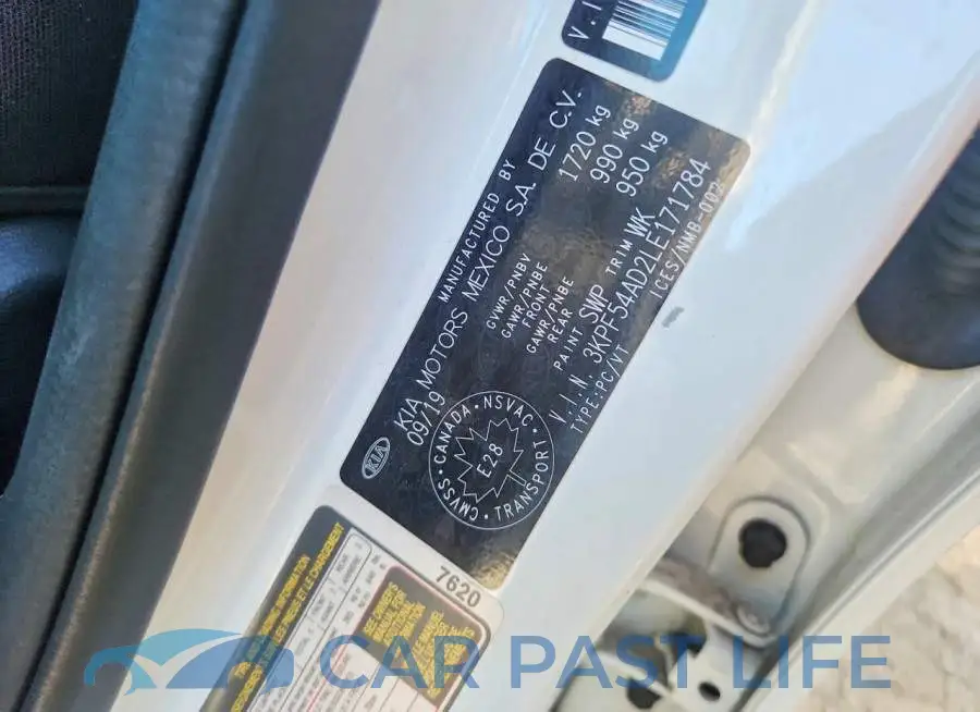 3KPF54AD2LE171784# 12