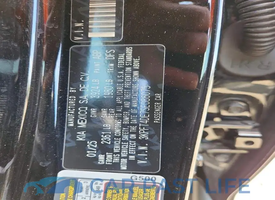 3KPFT4DE7SE086075# 13