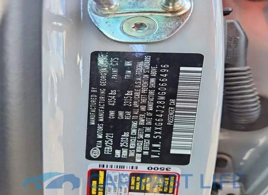5XXG64J28MG066496# 12