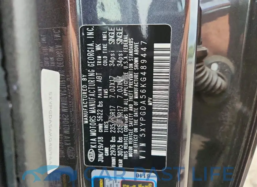 5XYPGDA56KG489447# 13