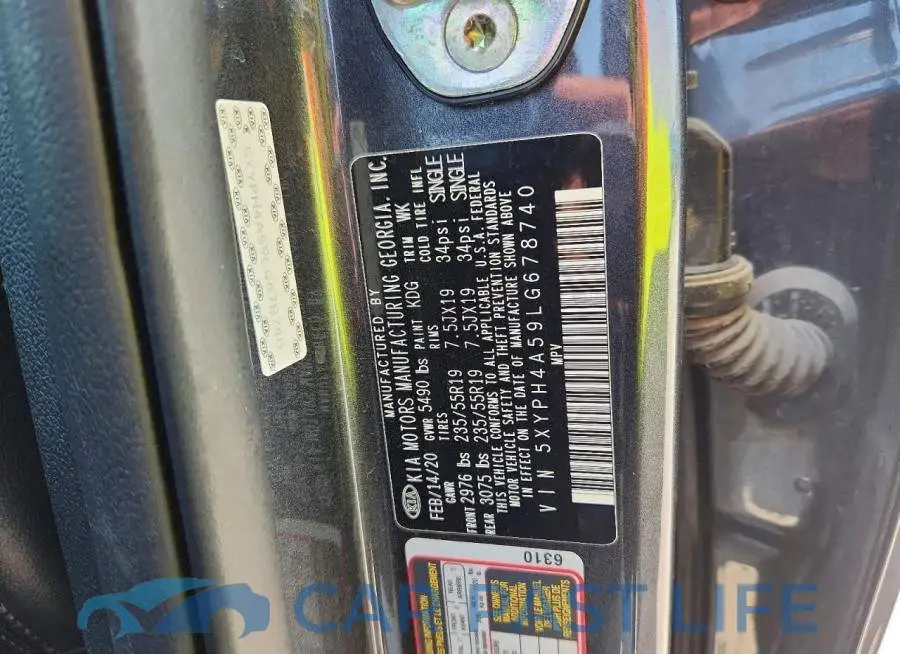 5XYPH4A59LG678740# 14