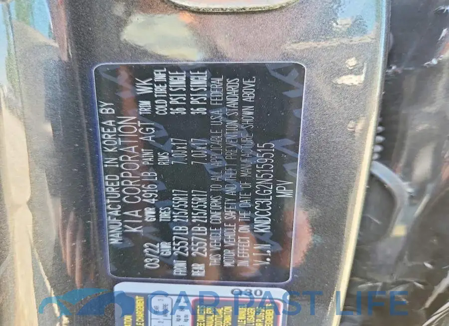 KNDCC3LG2N5159515# 12