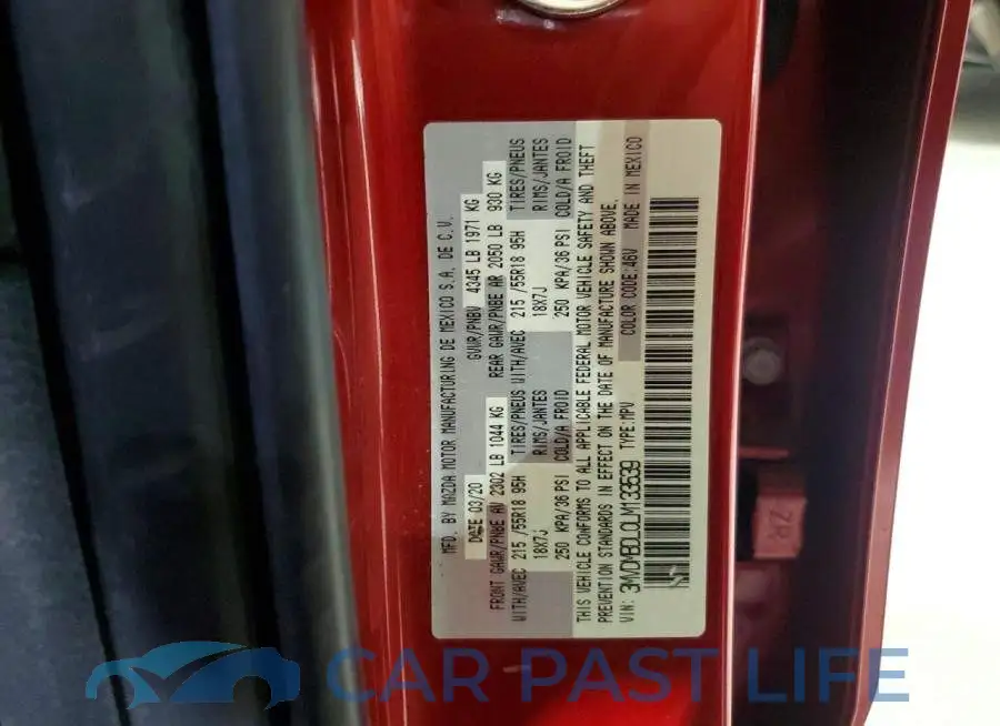 3MVDMBDL0LM133539# 13