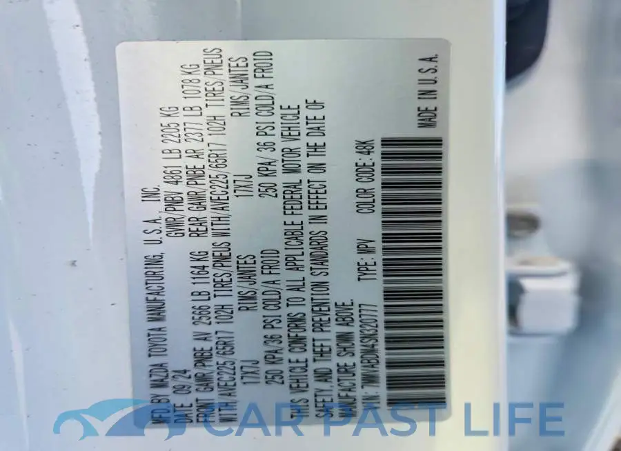 7MMVABDM4SN320777# 13