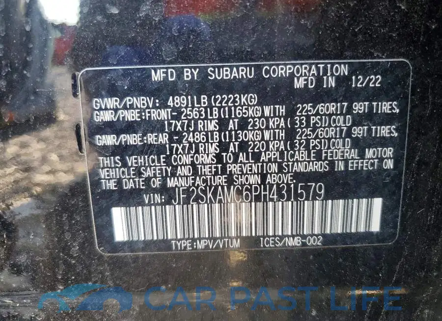 JF2SKAMC6PH431579# 14