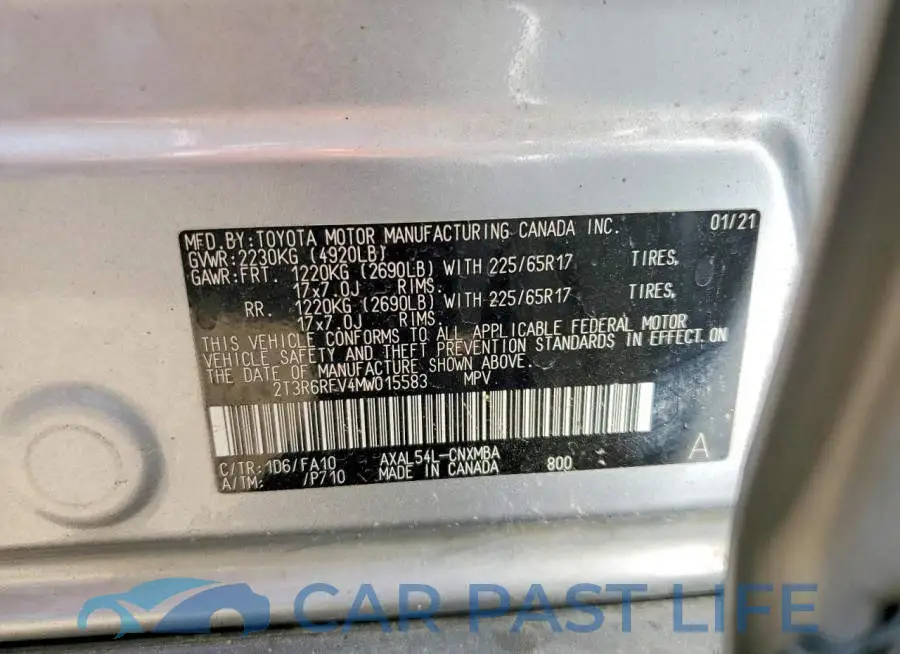 2T3R6RFV4MW015583# 13