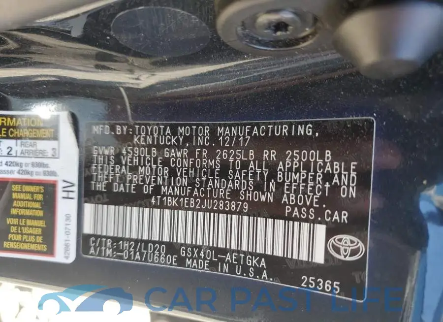 4T1BK1EB2JU283879# 12