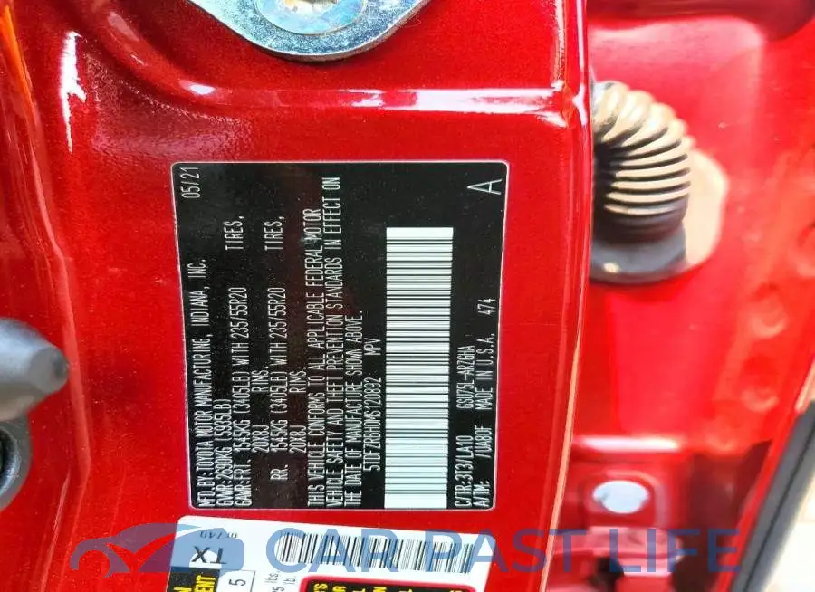 5TDFZRBH0MS120892# 13