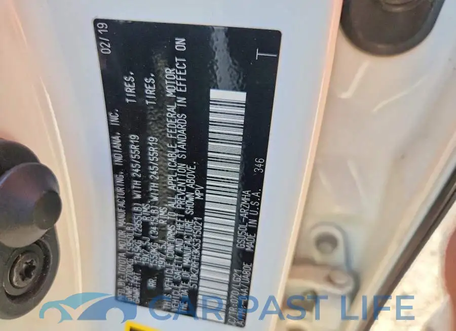 5TDKZRFH3KS315021# 14