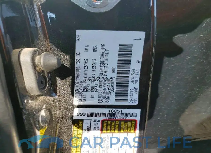 5TFLA5EC6NX007978# 12