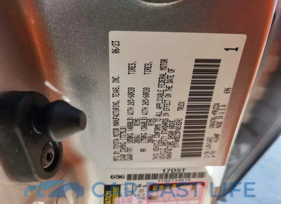 5TFNA5EC5PX018241# 13