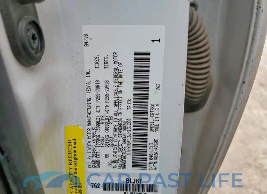 5TFRM5F13JX131280# 13
