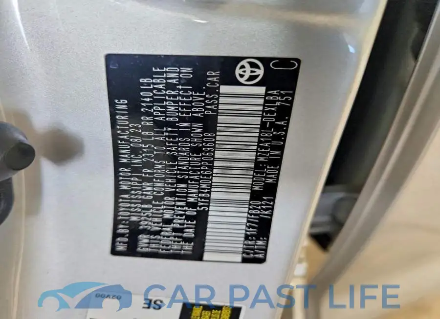 5YFB4MDE6PP069608# 12