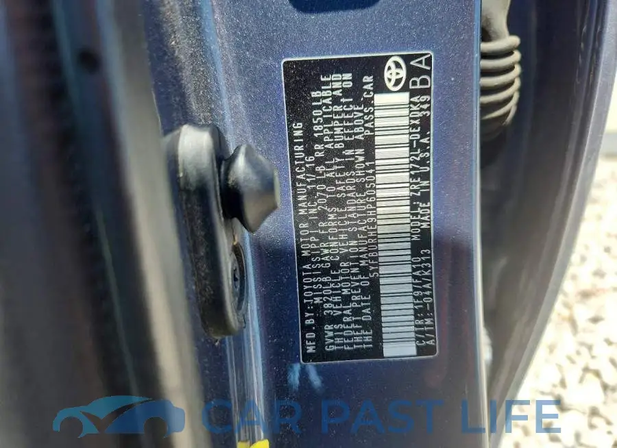 5YFBURHE9HP605041# 12