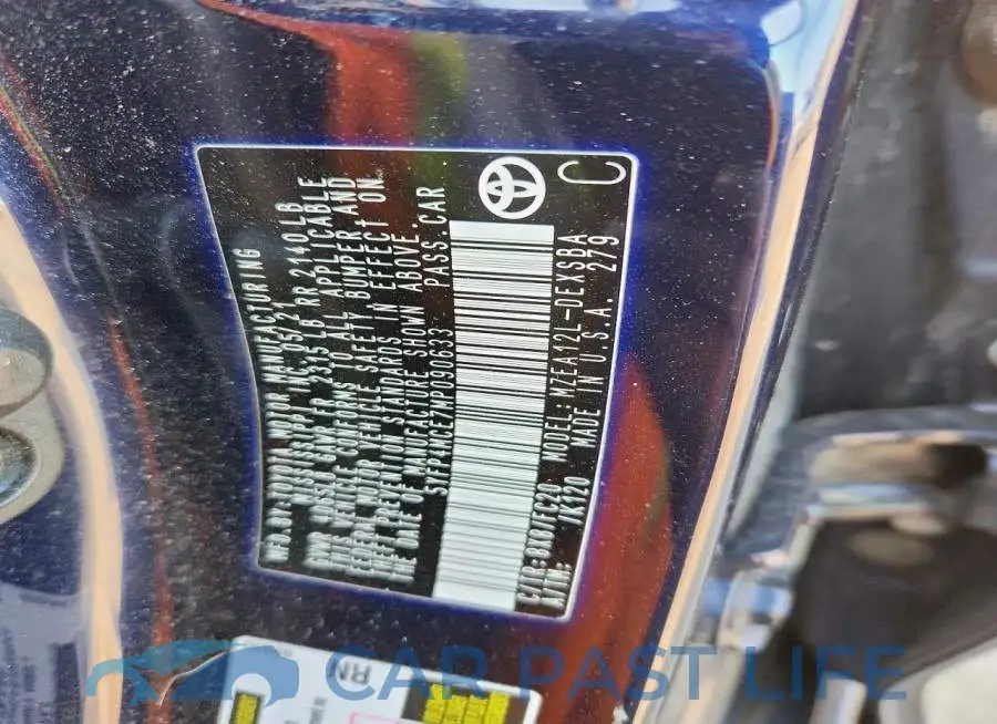 5YFP4MCE7MP090633# 12