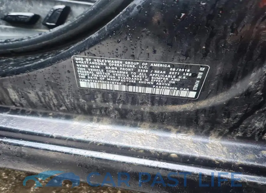 1VWBT7A35HC016753# 12