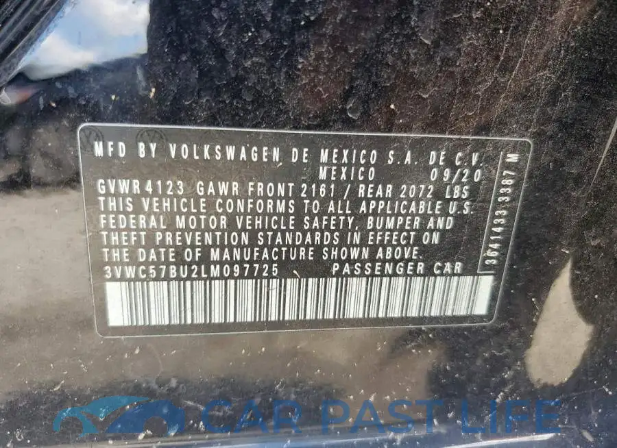 3VWC57BU2LM097725# 12