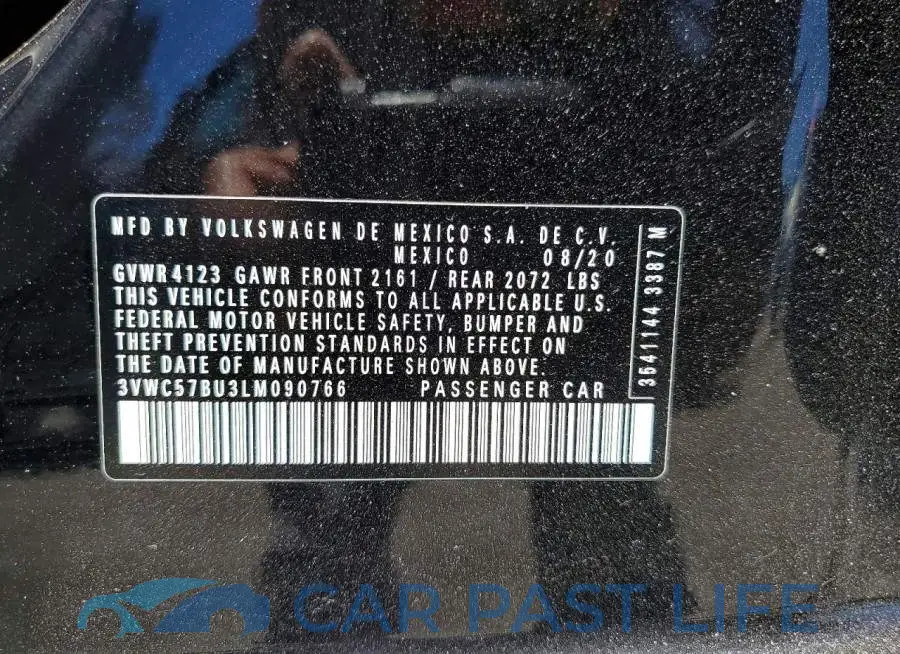 3VWC57BU3LM090766# 12