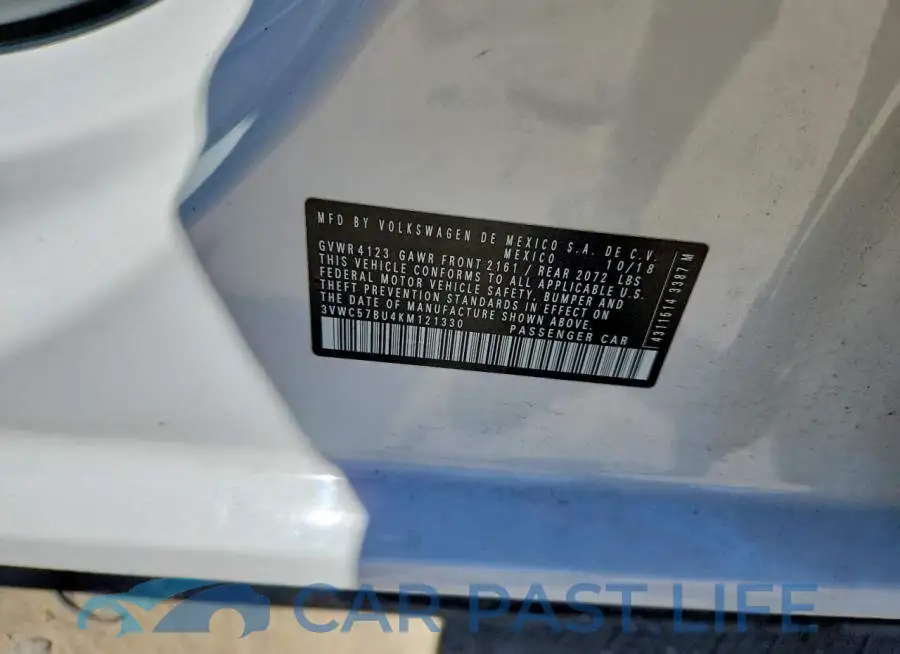 3VWC57BU4KM121330# 13