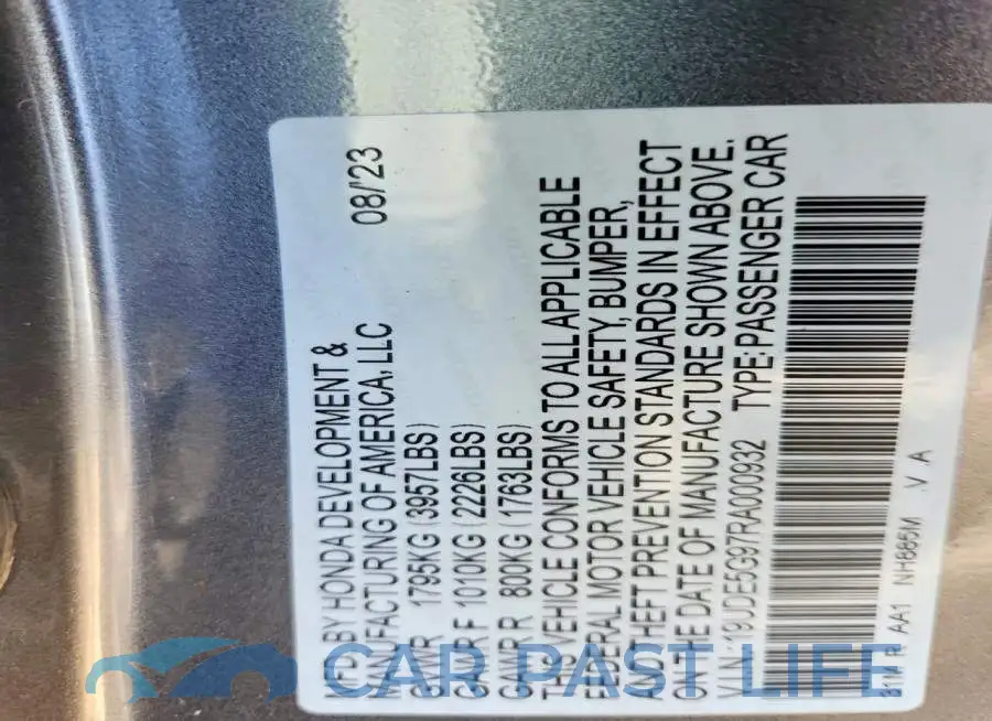 19UDE5G97RA000932# 13