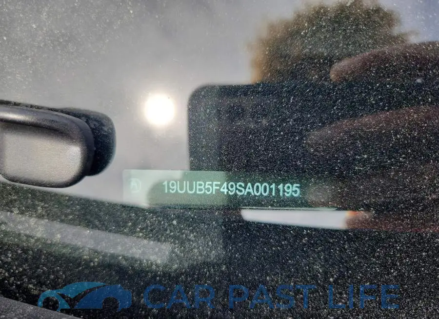19UUB5F49SA001195# 12