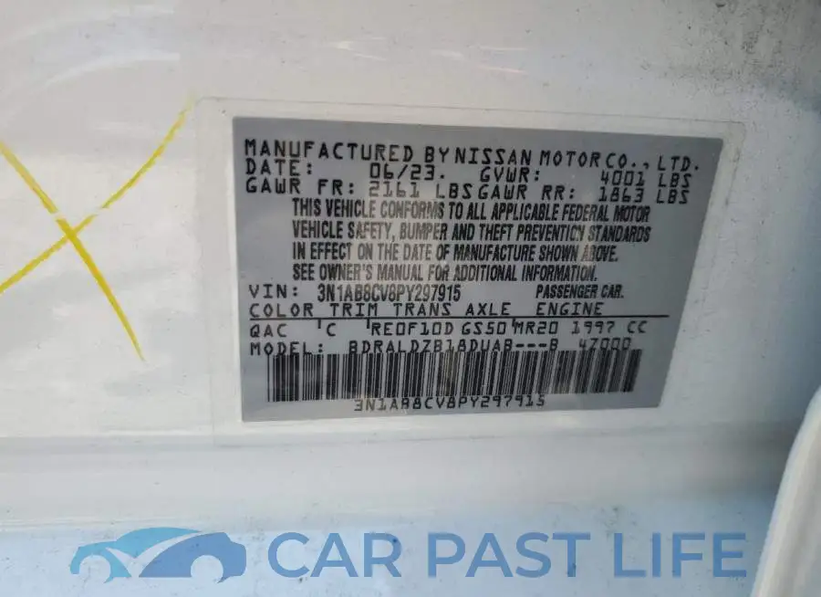 3N1AB8CV8PY297915# 12