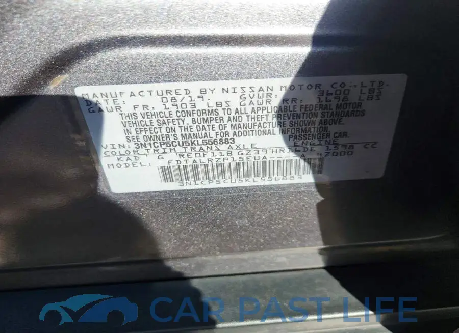 3N1CP5CU5KL556883# 13