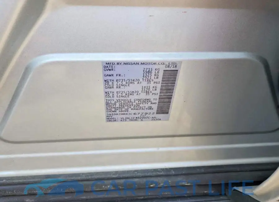 5N1DR2MM4JC677922# 13