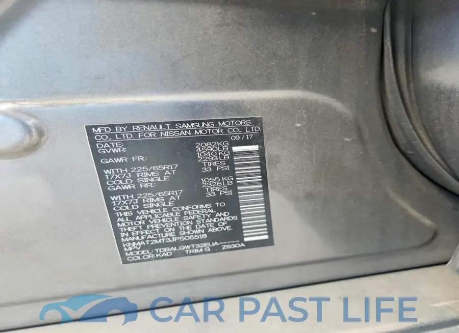 KNMAT2MT3JP505518# 14