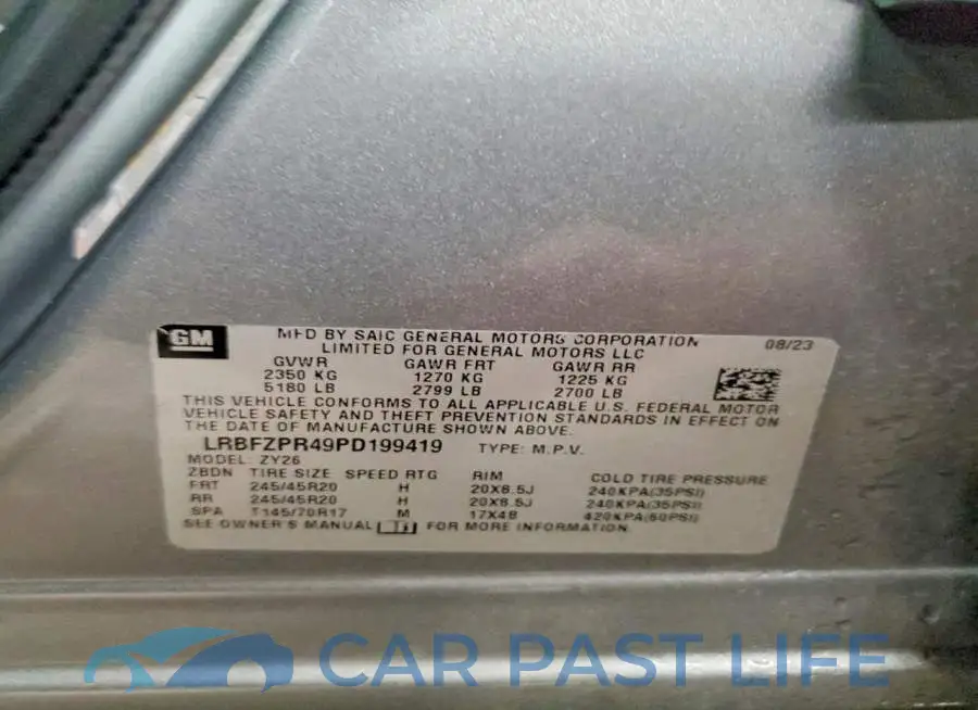 LRBFZPR49PD199419# 14